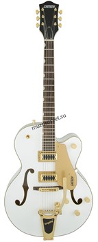 GRETSCH G5420TG-FSR EMTC HLW WHT/GLD полуакустическая электрогитара, цвет белый - фото 163170