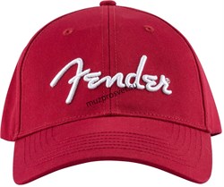 FENDER LOGO STRETCH CAP, RED кепка, цвет красный - фото 163711