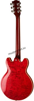 GIBSON 2019 ES-339 FIGURED Sixties Cherry полуакустическая гитара, цвет Sixties Cherry, кейс в комплекте - фото 163760