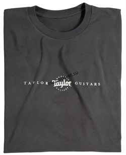 TAYLOR 14454 Roadie T, Charcoal- S Футболка мужская с логотипом Taylor, цвет темно-серый, размер S - фото 164219