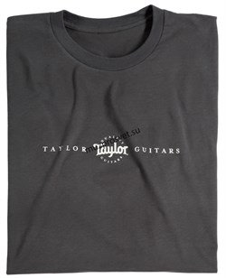 TAYLOR 14456 Roadie T, Charcoal- L Футболка мужская с логотипом Taylor, цвет темно-серый, размер L - фото 164225