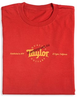 TAYLOR 16536 Men's Classic T,Maroon-L Футболка мужская, цвет бордовый, размер L - фото 164266