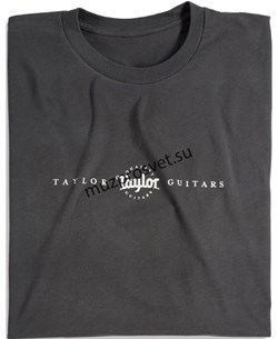 TAYLOR 14458 Roadie T, Charcoal- XXL Футболка мужская с логотипом Taylor, цвет темно-серый, размер XXL - фото 164284