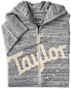 TAYLOR 22995 Hoody,Full Zip,Urban Grey,M Свитшот мужской, цвет серый, размер M - фото 164293