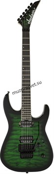 JACKSON PRO DK2Q - TRANS GREEN BURST электрогитара, цвет зеленый берст - фото 164418