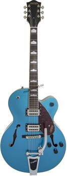 GRETSCH G2420T HLW SC RVBL полуакустическая электрогитара, цвет синий - фото 164425