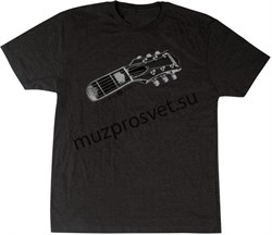 GRETSCH HEADSTOCK TEE GRY M футболка, цвет серый, размер M - фото 164483