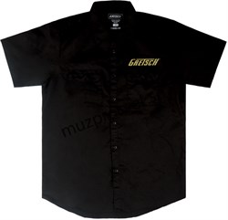 GRETSCH PROSRS WORKSHRT BLK S рубашка с коротким рукавом, цвет черный, размер S - фото 164525