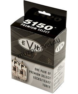 EVH ECC83/12AX7 TUBES PAIR комплект электронных ламп (2 шт.) - фото 164565