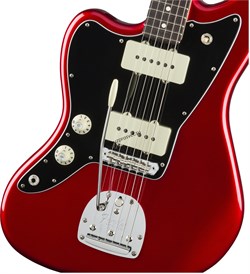FENDER AM PRO JZMSTR RW CAR LH электрогитара (левосторонняя модель), цвет красный, кейс в комплекте - фото 164609