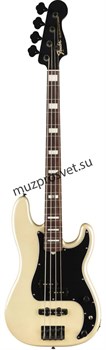 FENDER DUFF MCKAGEN DLX P BASS RW WPL 4-струнная бас-гитара, цвет белый, в комплекте чехол - фото 164845