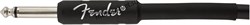 FENDER FENDER 5' INST CABLE BLK инструментальный кабель, черный, 5' (1,52 м) - фото 164989