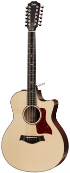 TAYLOR 556CE 12-струнная электроакустическая гитара, цвет натуральный, в комплекте кейс - фото 165433