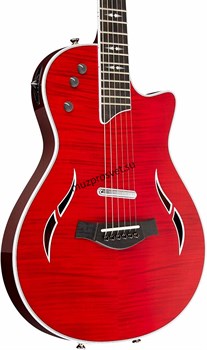 TAYLOR T5Z PRO BORREGO RED полуакустическая гитара, цвет красный, в комплекте кейс - фото 165462