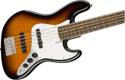 FENDER SQUIER SQ AFF J BASS V LRL BSB 5-струнная бас-гитара, цвет санбёрст - фото 165547