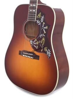 GIBSON 2019 125TH ANNIVERSARY HUMMINGBRD AUTUMN BURST электроакустическая гитара, цвет санберст, в комплекте кейс - фото 165765