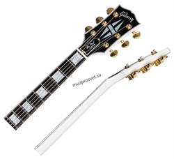 GIBSON Les Paul Custom w/ Ebony Fingerboard Gloss Alpine White электрогитара, цвет белый, в комплекте кейс - фото 165827