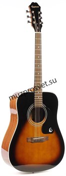 EPIPHONE DR-100 Vintage Sunburst акустическая гитара, цвет санберст - фото 165867