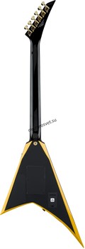 JACKSON RRX24 - BLK W YLW BVLS Электрогитара, серия X - Rhoads. - фото 166098