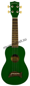 KALA MK-SD/GN MAKALA GREEN DOLPHIN UKULELE укулеле сопрано, цвет зеленый - фото 167011