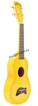 KALA MK-SD/YLBURST MAKALA YELLOW BURST DOLPHIN UKULELE укулеле сопрано, цвет Yellow Burst - фото 167040