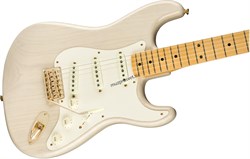 FENDER 2019 VINTAGE CUSTOM 1957 STRAT® NOS, MAPLE FINGERBOARD, AGED WHITE BLONDE электрогитара, цвет винтажный белый - фото 167213