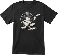 FENDER RECORDING MACHINE T-SHIRT, BLACK XXL футболка, цвет чёрный, размер XXL - фото 167368