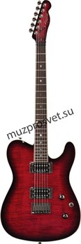 FENDER CSTM TELECASTER FMT HH BCB электрогитара, цвет Black Cherry Burst - фото 167684