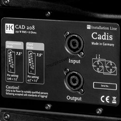 HK AUDIO CADIS CAD 208 элемент линейного массива всепогодный, 2x8`, 2x1`, 500 Вт прогр, 8 Ом, цвет RAL 7047 - фото 168161