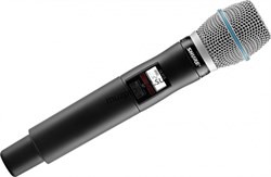 SHURE QLXD2/B87A G51 ручной передатчик серии QLXD с капсюлем микрофона BETA87A, диапазон 470-534 MHz - фото 168253