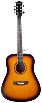 ROCKDALE AURORA 120-SB гитара типа дредноут с анкером, верхняя дека - ель, нижняя дека и обечайки - агатис, гриф - клен, наклад - фото 168369