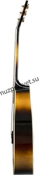 GIBSON J-200 Standard Maple Vintage Sunburst гитара электроакустическая, цвет санберст в комплекте кейс - фото 168415