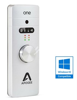 APOGEE ONE for Mac & Windows USB аудио интерфейс для Mac и Windows, 24 бита/96 кГц, 2 входа, 2 выхода, встроенный микрофон. - фото 18947