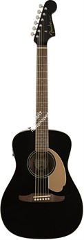 Fender Malibu Player JTB Электроакустическая гитара, цвет черный - фото 19008