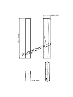 TANIT
                Акустическая система TANIT
Акустическая система, 6х5" НЧ, 2x1”ВЧ, Мощность 1040 Вт , дисперсия 120° x 30° (+5/-25), сопротивление 6 Ом, чувствительность 98 дБ , давление 134 дБ, диапазон воспроизводимых частот 75 Гц– 20 кГц. Габариты - фото 191229