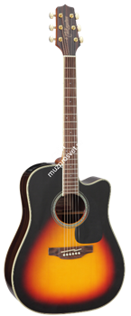 TAKAMINE G50 SERIES GD51CE-BSB электроакустическая гитара типа DREADNOUGHT CUTAWAY, цвет санберст - фото 19131