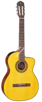 TAKAMINE G-SERIES CLASSICAL GC3CE-NAT классическая электроакустическая гитара, топ из массива ели, цвет натуральный - фото 19144
