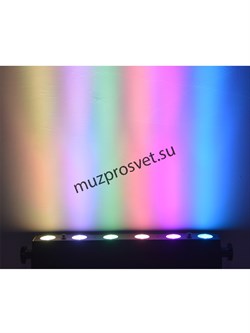 Led bar 6x10
                Прожектор Led bar 6x10
Прожектор, 6 шт светодиодов по 10 Вт  RGBWA. Угол луча 17° (опционально 25°). Управление: DMX, звуковая активация, автоматический режим, master/slave. Габариты 557 X 60 X 169 мм. Вес 2,8 кг. - фото 191883