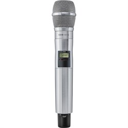 SHURE AD2/K9N G56 470-636 MHz Ручной передатчик системы Axient Digital с капсюлем KSM9. Цвет никель. - фото 192722