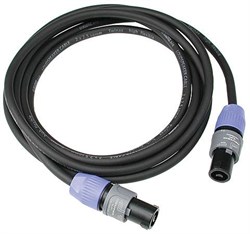 KLOTZ SC3-20SW готовый спикерный кабель 2 x 2.5мм, длина 20, Neutrik Speakon, пластик -Neutrik Speakon, пластик, цвет черный - фото 19384