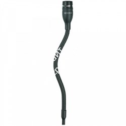 SHURE MX202B/S суперкардиоидный миниатюрный театрально-хоровой микрофон (черный) на гибком держателе(10см) с шнуром 9м - фото 19969