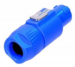 Разъем PowerCon® кабельный, входной (синий), 20 A / 250 В - фото 199917