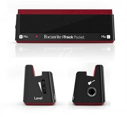 FOCUSRITE iTrack Pocket Компактный аудио интерфейс для записи на iPhone 5, 5C, 5S/iPad с разъемом Lightning. - фото 20121