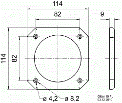 Защитная решетка для FR 10, FR 10 F, FR 10 HM, FX 10, R 10 S, R 10 SC (Art.4744) - фото 203212