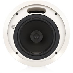 Tannoy CVS 801 потолочный громкоговоритель с колпаком, 180Вт прог,8Ом,8"+1",65Гц-20кГц(+/-10 дБ),70В/100В,60/30/15/7.5 Вт,SLP116 Дб пик.Белый - фото 204035