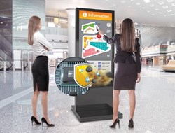 Решение Digital Signage: интерактивная, цифровая система навигации для торгового центра из 10 стоек - фото 204523