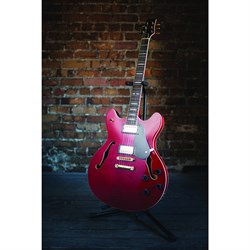 Peavey JF-1 Transparent Red Полуакустическая гитара - фото 205690