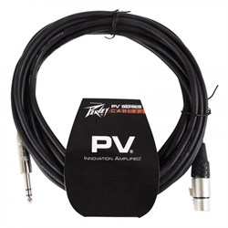 Peavey PV 10' TRS TO FEMALE XLR    3-метровый кабель TRS-FEMALE XLR - фото 205867