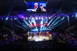 Светодиодный видеоэкран для боксёрского ринга с возможностью удалённого обновления контента - фото 208376