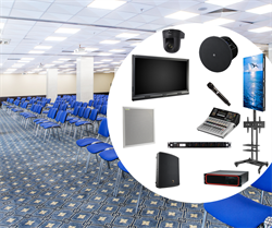 Комплект аудио видео оборудования для многофункционального зала трансформера на 420 мест. - фото 209107